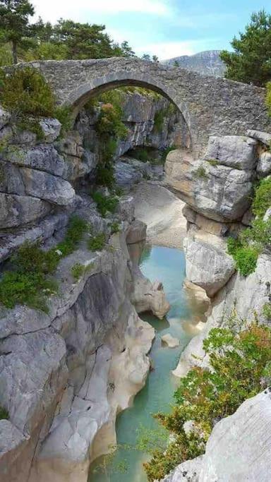 Greolieres: Superbe Studio Avec Vue Montagne Exterior photo